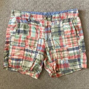 L.L. BEAN Favorite Fit madras shorts, Sz 6.